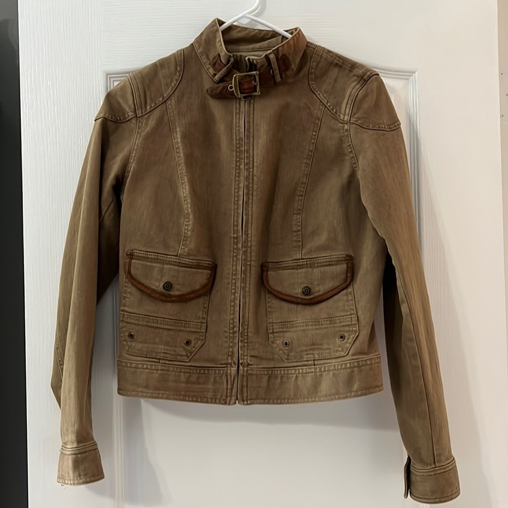 Laurel Jeans Brown Jean Jacket